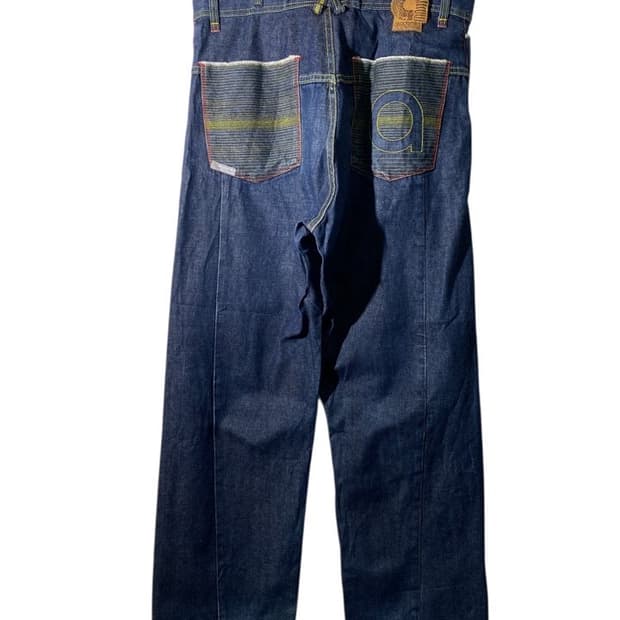 akademiks 와이드 데님 팬츠