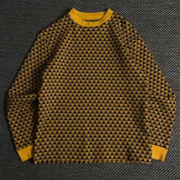 헤리티지플로스 모노그램 패턴 스웨터o 3739