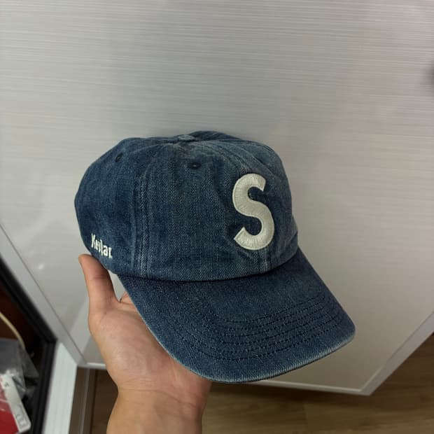 슈프림 케블라 데님 볼캡