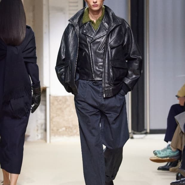 오라리 레더 블랙 LAMB LEATHER 3사이즈