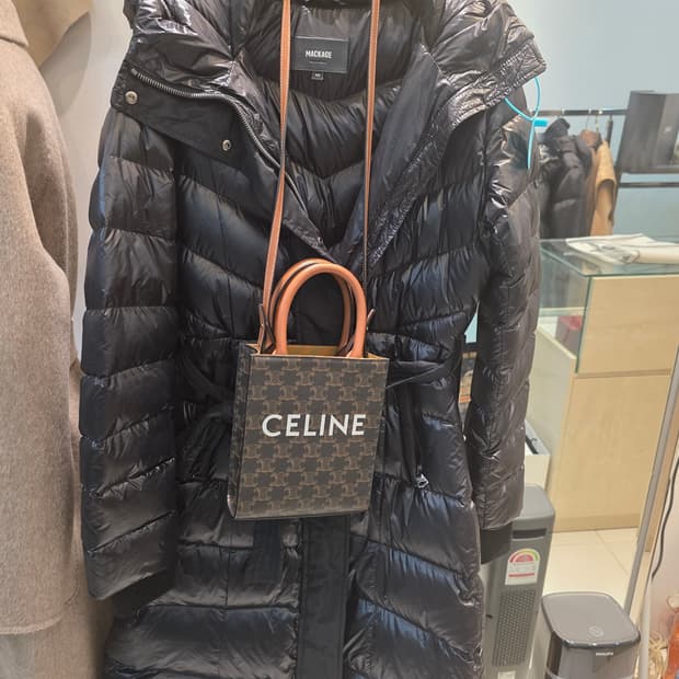 멕칸지 여성롱패딩