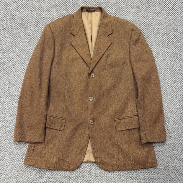 발리 울 트위드 블레이저 v2666