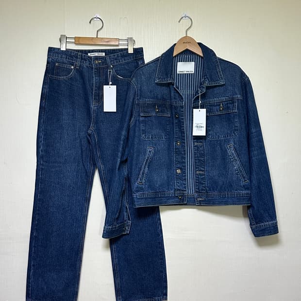 25FW) kinloch 킨록 자카드 데님 셋업 100/30