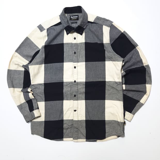 바버 Barbour 인터내셔널 라지 깅엄 체크 셔츠