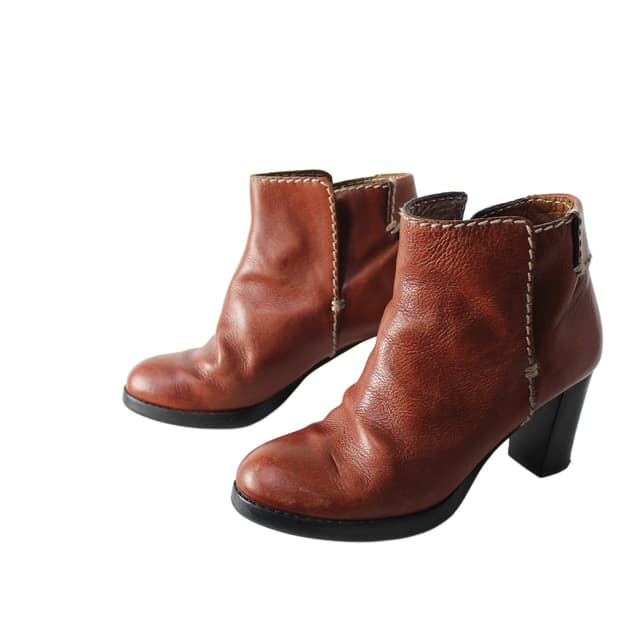 Chloé Leather Ankle Boots 끌로에 레더 앵클 부츠