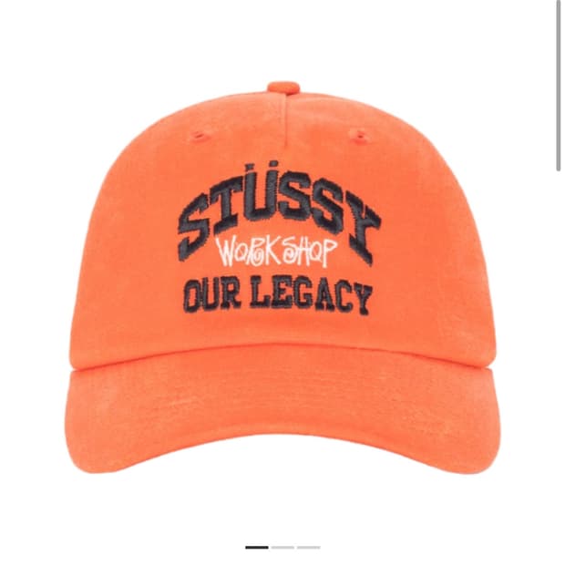 스투시 X 아워레가시 워크샵 트러커 캡