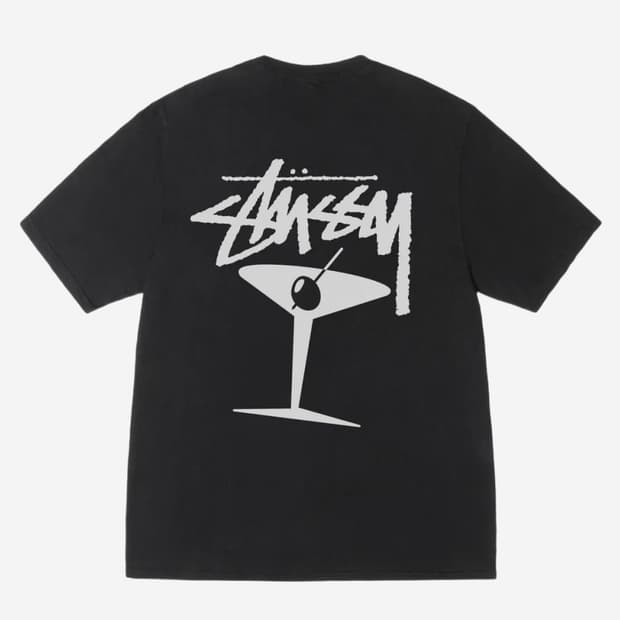 스투시 반팔티 (Stussy Martini Pigment Dyed)