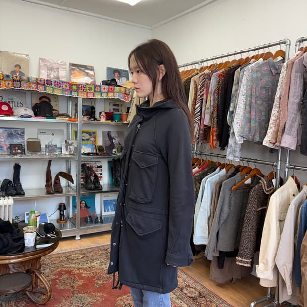 DIESEL Military Hood Coat