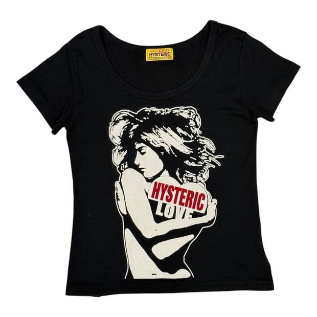 히스테릭 글래머 hysteric love 히스걸 반팔 티셔츠