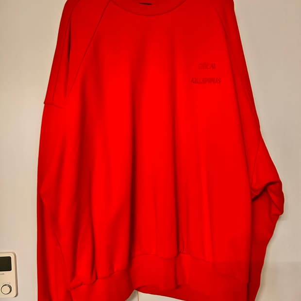 준지 / 시메트리 맨투맨 레드 / m