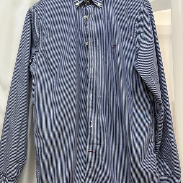 타미힐피거 스트라이프 셔츠 S