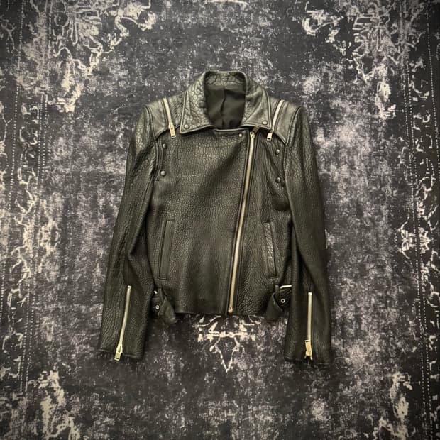 “Unknown” Lamb skin rider jacket