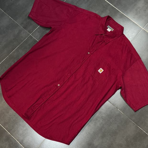 CARHARTT 빈티지 반팔 셔츠