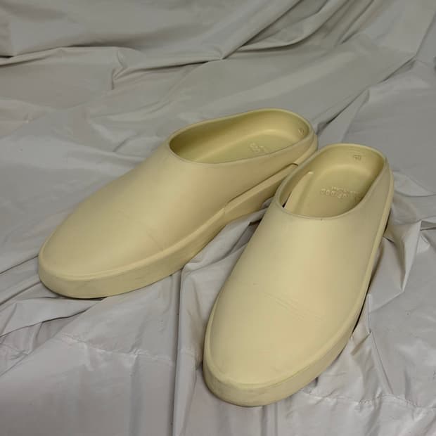 피어오브갓 캘리포니아 뮬 슬리퍼 크림컬러