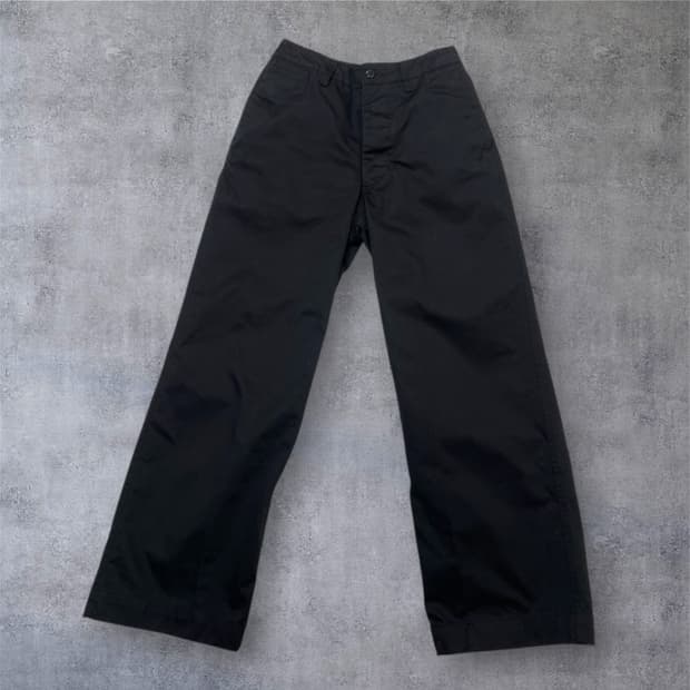 토마스모어 Thomas More 블랙 덴스 오피서 팬츠 XS