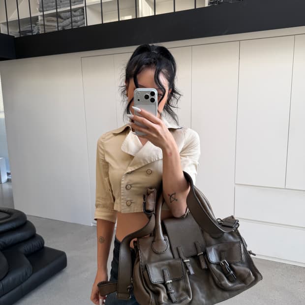 끌로에 빈티지 포켓백