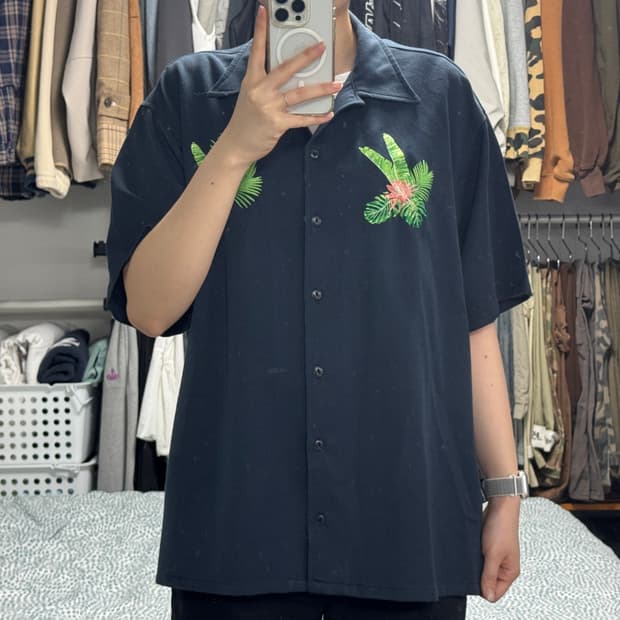 로맨틱크라운 하와이안 셔츠