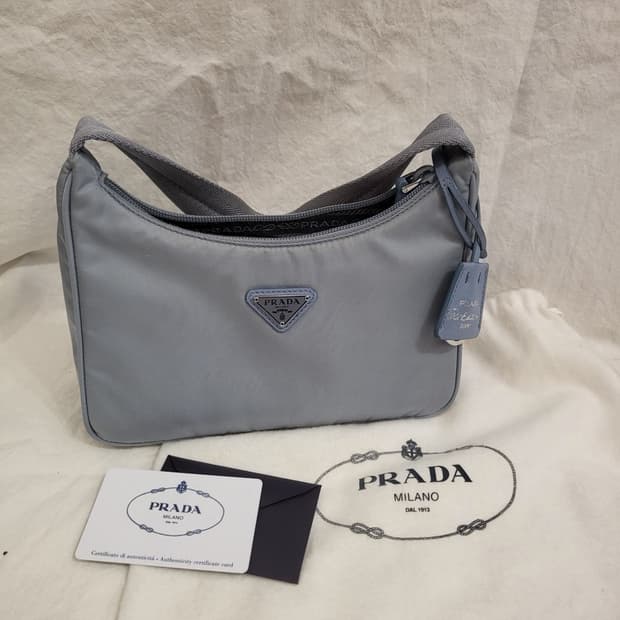 프라다 리에디션 리나일론 호보백 토트백 가방