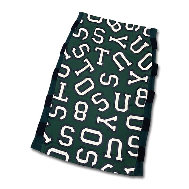 스투시 자가드 패턴 스커트