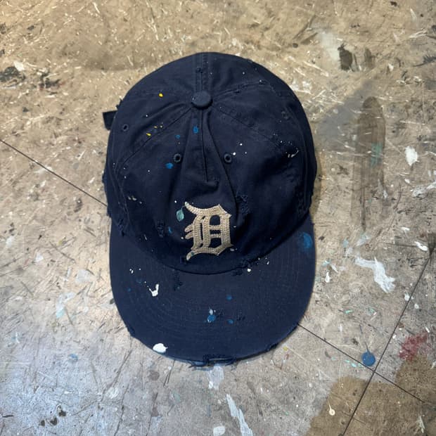 빈티지 커스텀 캡(belle 제작)