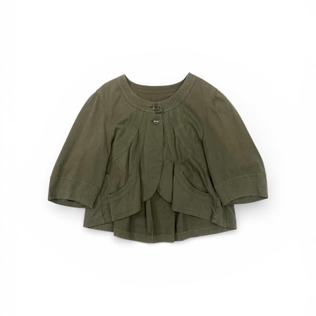 Tsumori chisato green jacket 