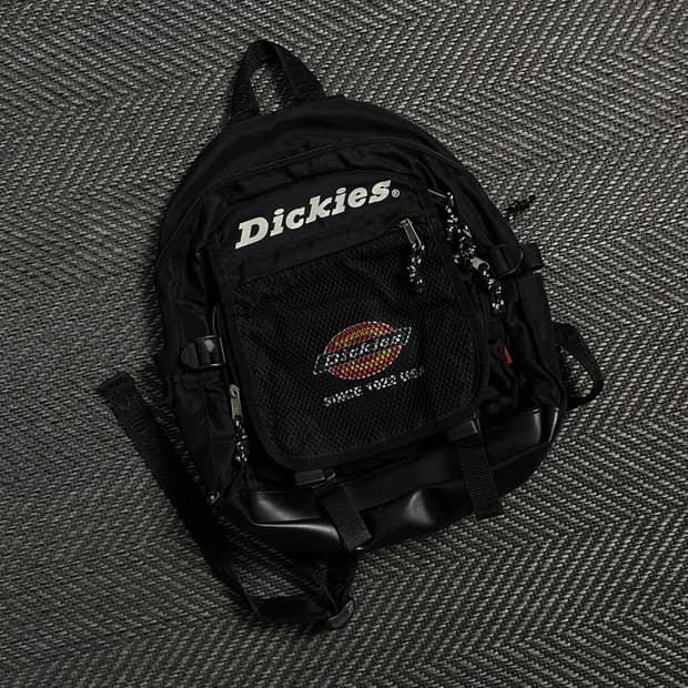 디키즈 y2k 메쉬 포켓 나일론 미니 백팩y 4371
