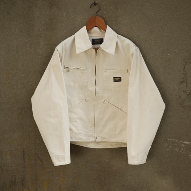 80‘s OshKosh B’gosh 에크루 워크 자켓