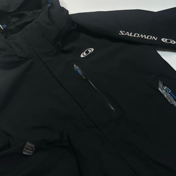살로몬 블랙 바람막이