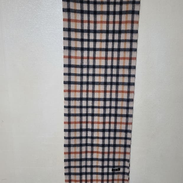 닥스 타탄체크 캐시미어 머플러