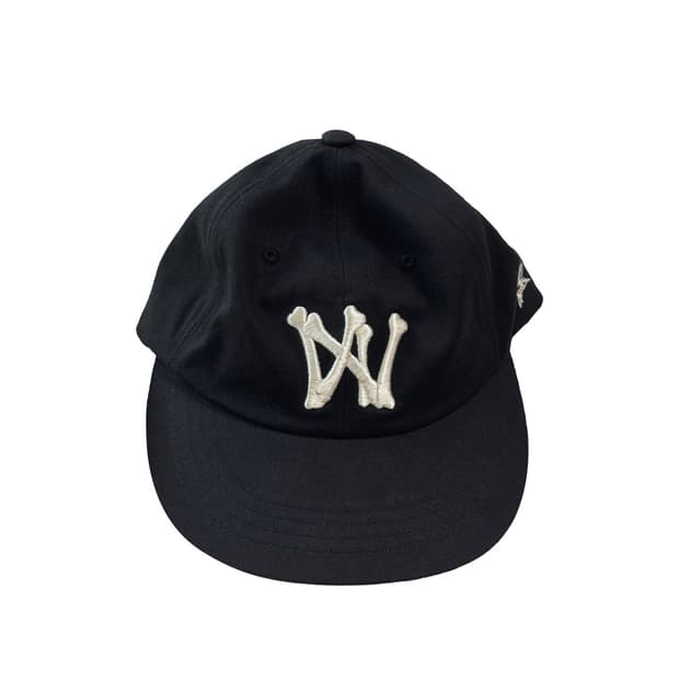 아오이로 모자 6-Panel Bone A/N Cap - Black