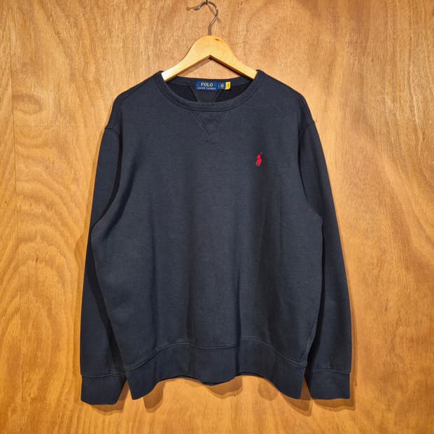 폴로랄프로렌 기모 맨투맨 스웻셔츠 L