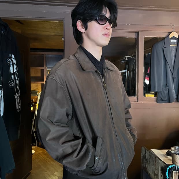 TIMBERLAND WATERPROOF LEATHER JACKET