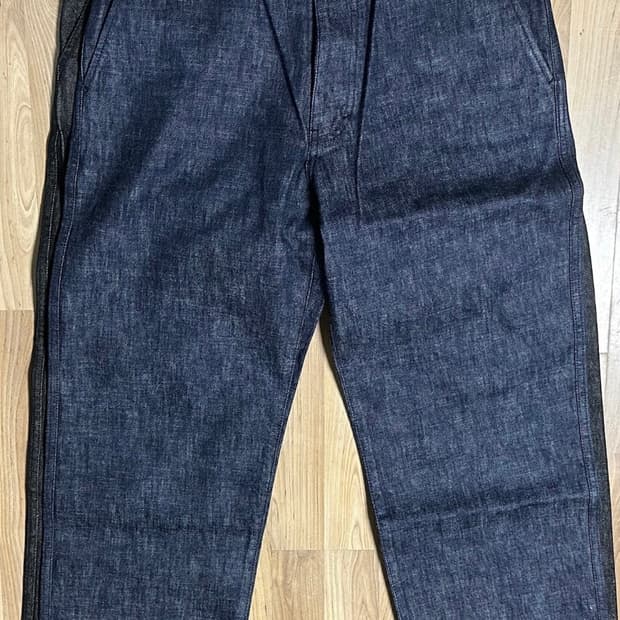 포터리 원워시드 와이드 데님