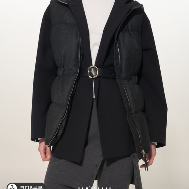 한섬 타임 구스다운 베스트