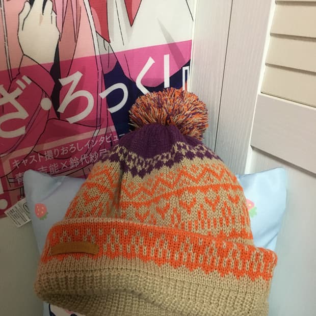 (VIN)빈티지 털 니트 비니