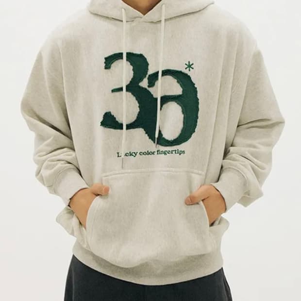 APR8 에노시 오트밀 후드티