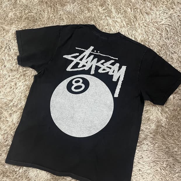 스투시(stussy) 8볼 반팔티 M