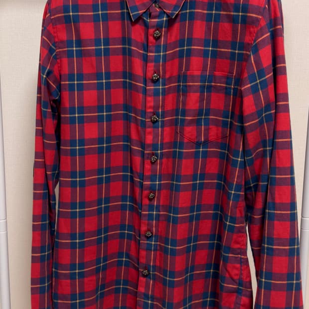 크롬하츠 램스킨 스타패치 셔츠m 백화점택