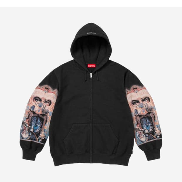 S) 슈프림 마이클잭슨 후드집업