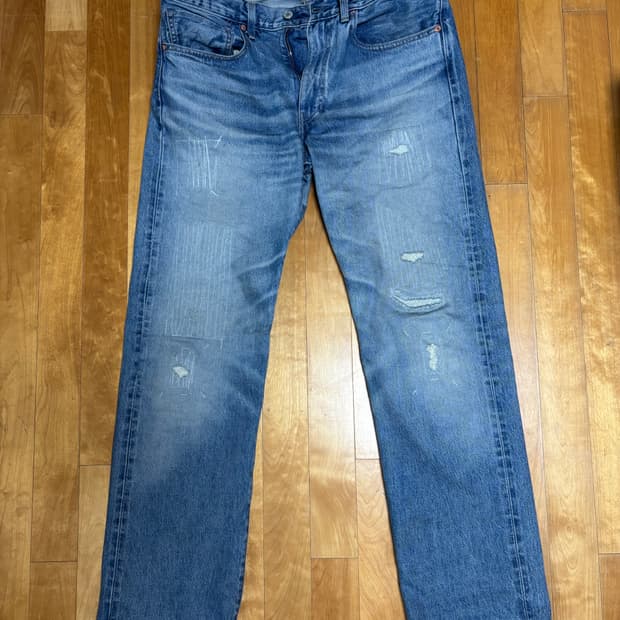 리바이스 블루탭 앵커 릴렉스드 진- 주우재 착용