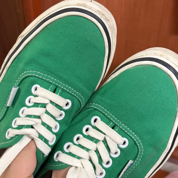 반스 어센틱 44dx 에메랄드 그린