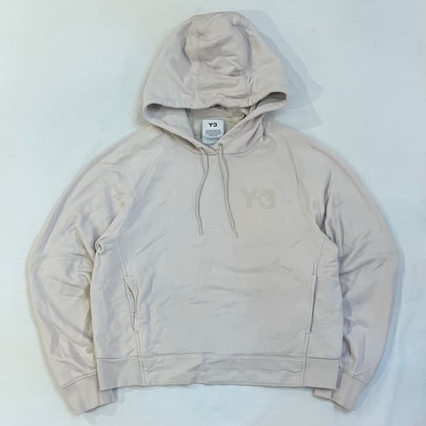 Y-3 아디다스 X 요지야마모토 후드티 아이보리