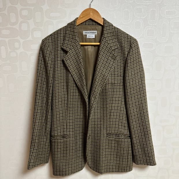 [38] 아르마니 체크자켓 빈티지