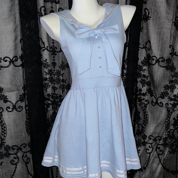 Ank Rouge lovely marine blue dress
