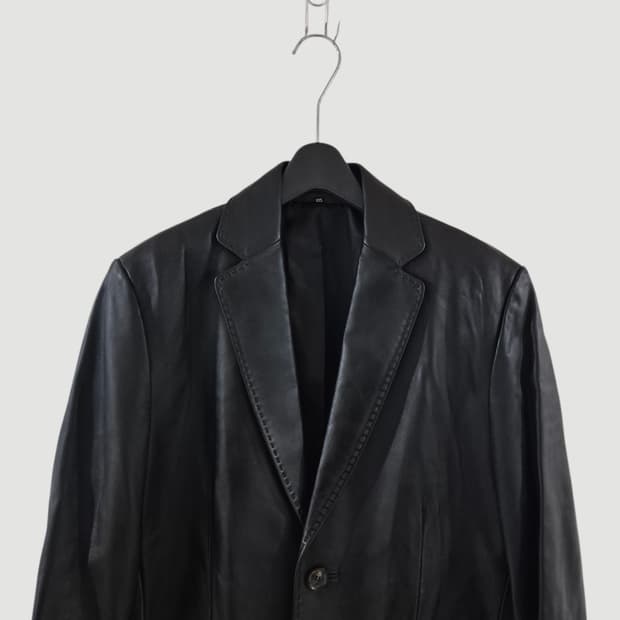 [100]블레이저 빈티지 가죽자켓 Men