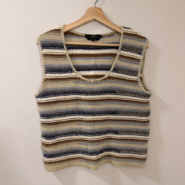 [L] 막스마라 핸드메이드 니트 베스트