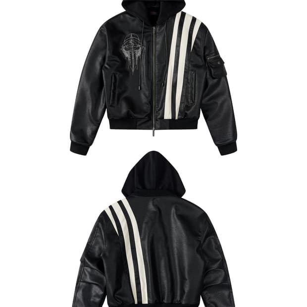 Armored Stud Embroidered Jacket