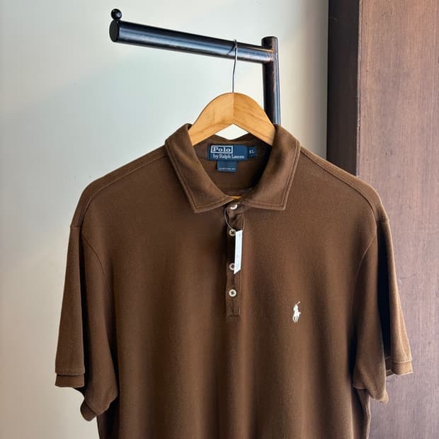 16776 - 폴로 랄프로렌 브라운 반팔 카라티
