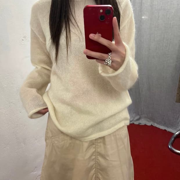 miu miu 모헤어 니트