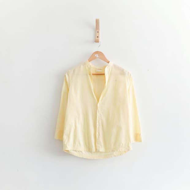 NATURAL LAUNDRY yellow shirt